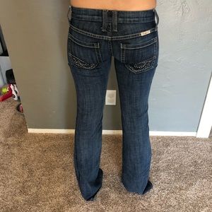 Frankie b jeans bootcut/flare size 4